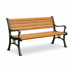 Panchina in Legno e Ghisa